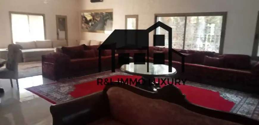 🏡 Villa de Luxe à Louer au Golf Amelkis, Marrakech – Longue Durée